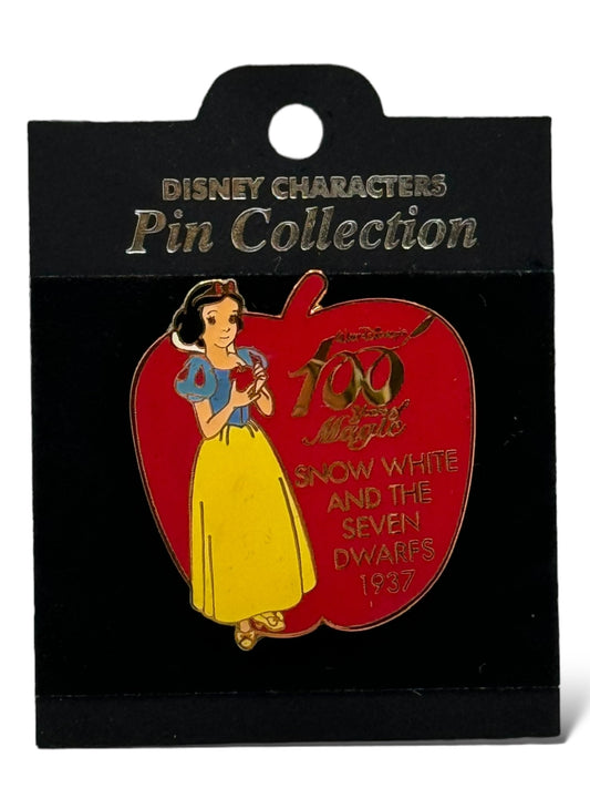 JDS 100 Years of Magic Snow White Apple Pin