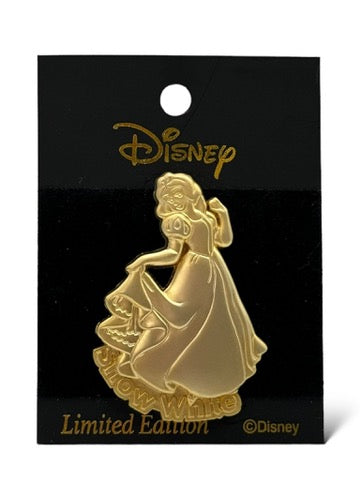 JDS 100 Relief Gold Tone Snow White Pin
