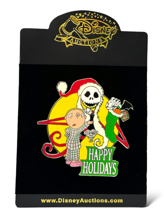 Disney Auctions Nightmare Before Christmas Jack Skellington and Child Pin