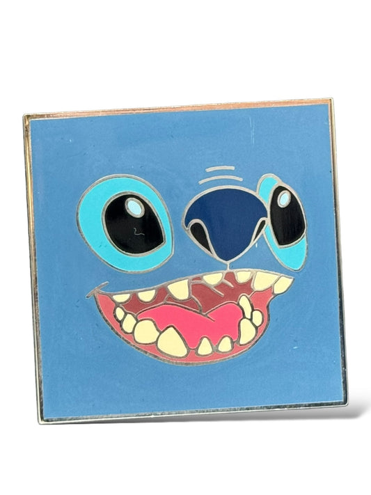 Artist Proof Disney Auctions Character Faces Stitch Silver Metal Pin