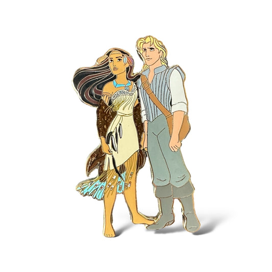 Disney Store Designer Couples Pocahontas & John Smith Pin