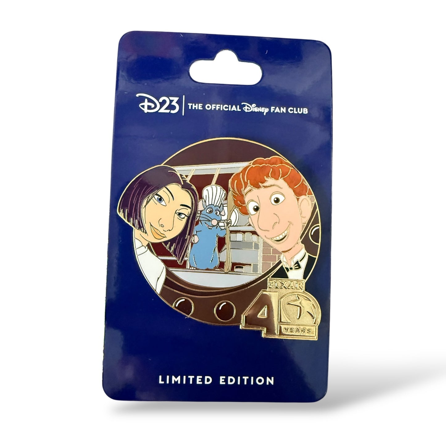 D23 Pixar 40th Anniversary Ratatouille Pin