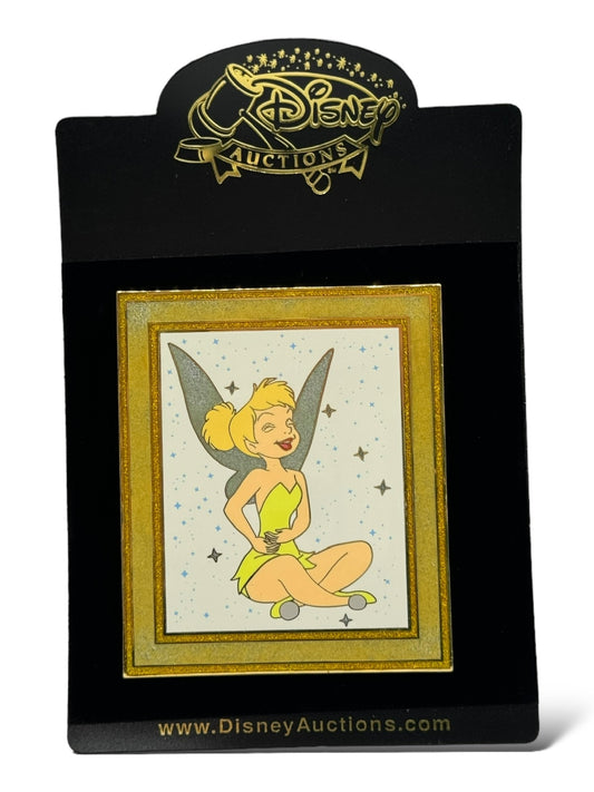 Disney Auctions Tinker Bell Laughing Oversized Frame Pin