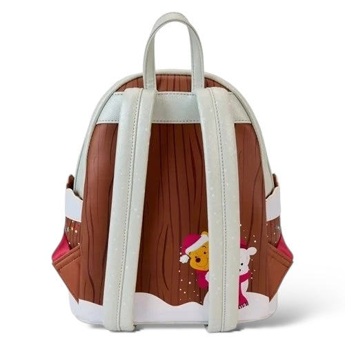 Winnie the Pooh Holiday Scene Pooh and Friends Mini-Backpack