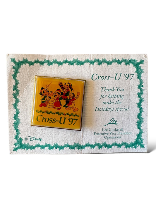 DEC Cross-U Winter 1997 Pin