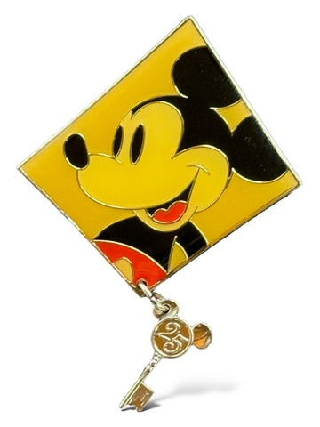 TDR 25th Anniversary Character Sketch Mickey Dangle Pin