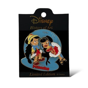 JDS History of Art Pinocchio and Puppet Pin