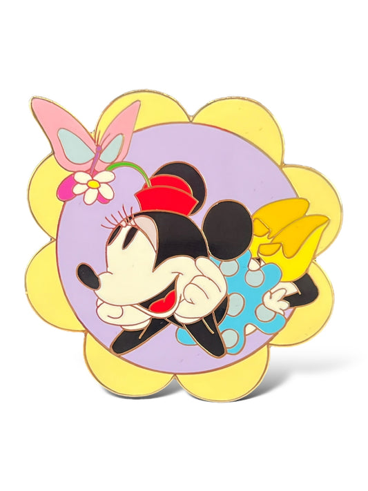 Disney Auctions Spring Flowers Minnie Pin