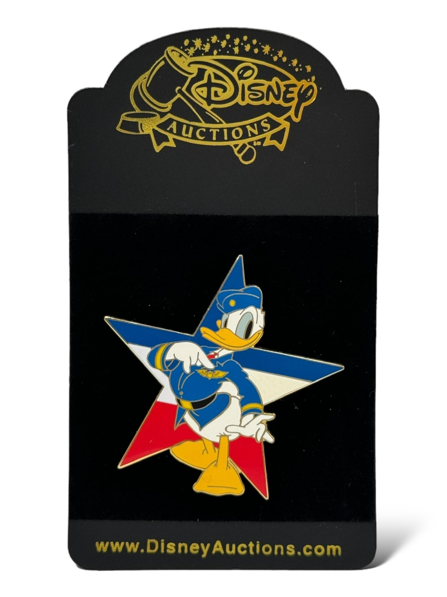 Disney Auctions Donald Duck with Pilot Wings Pin