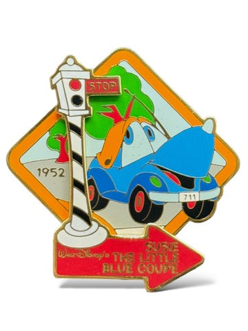 JDS History of Art Susie The Little Blue Coupe Pin