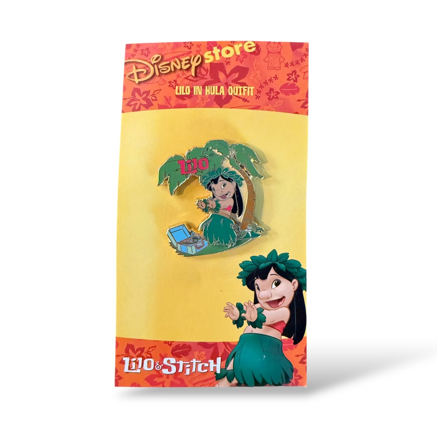 UKDS Lilo Hula Dancing Slider Pin