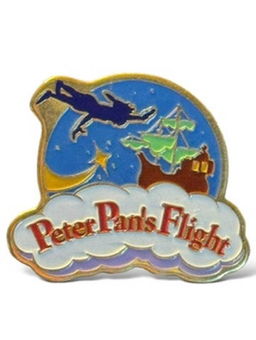 TDR Cutie Attractions Peter Pan's Flight Pin