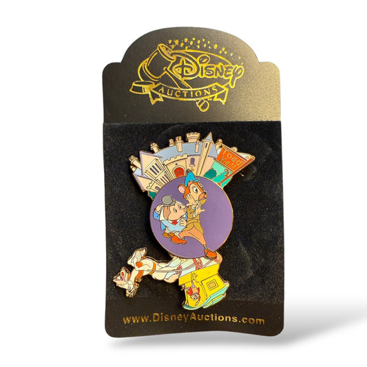 Disney Auctions Mr. Toad Spinner Rat & Mole Pin