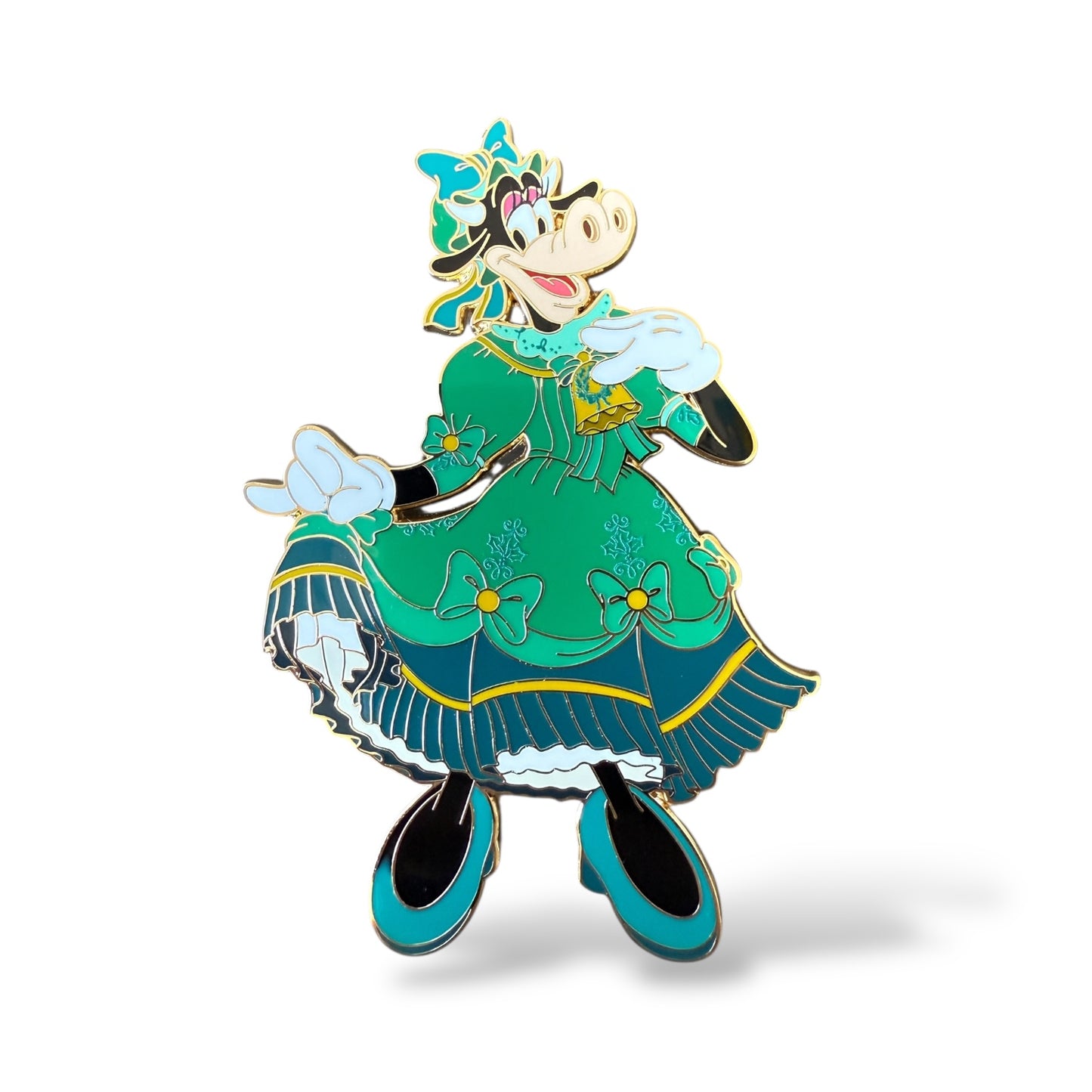 WDI Mickey's Christmas Carol Clarabelle as Party Guest Pin