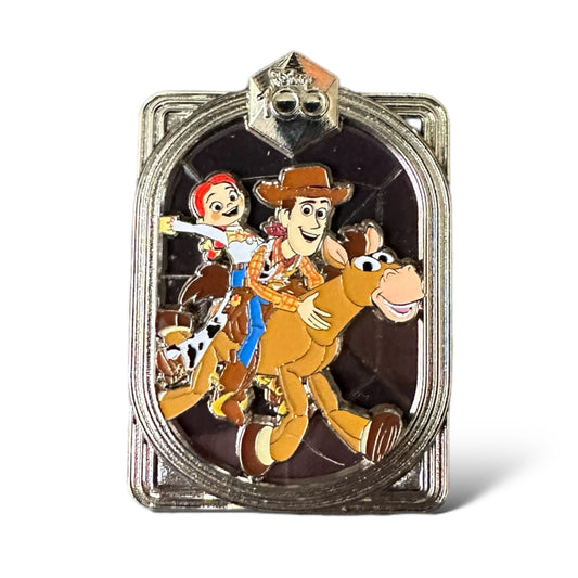 DEC Disney 100 Toy Story 2 Woody and Jessie Pin