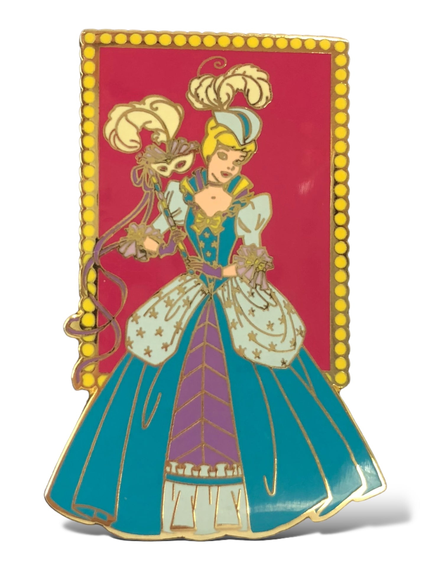 Disney Auctions Mardi Gras Cinderella Pin