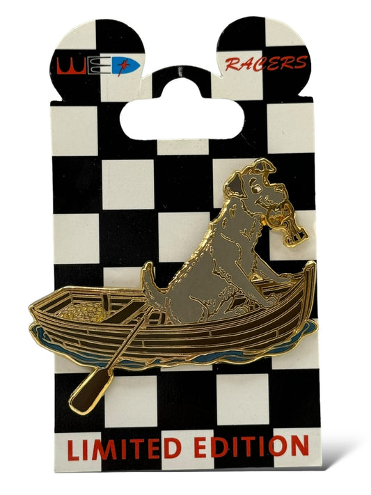WDI WED Racers Pirate Dog Pin