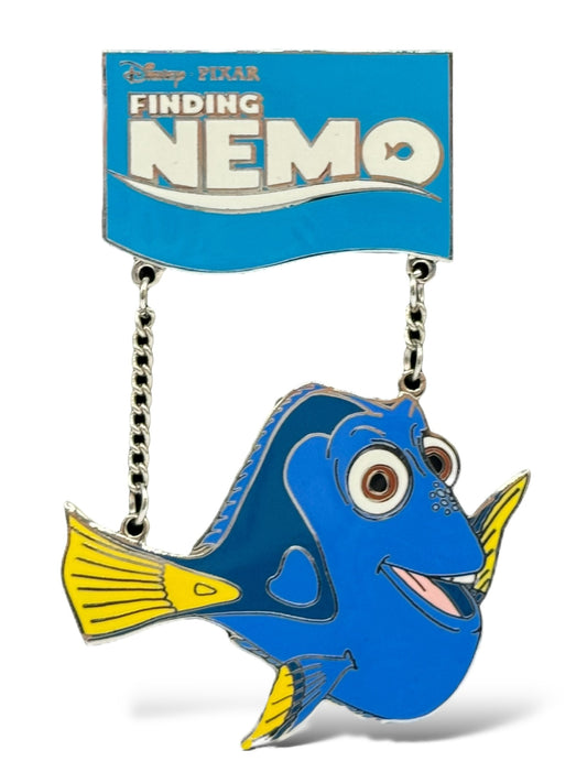 Artist Proof Disney Auctions Finding Nemo Dangle Dory Silver Metal Pin
