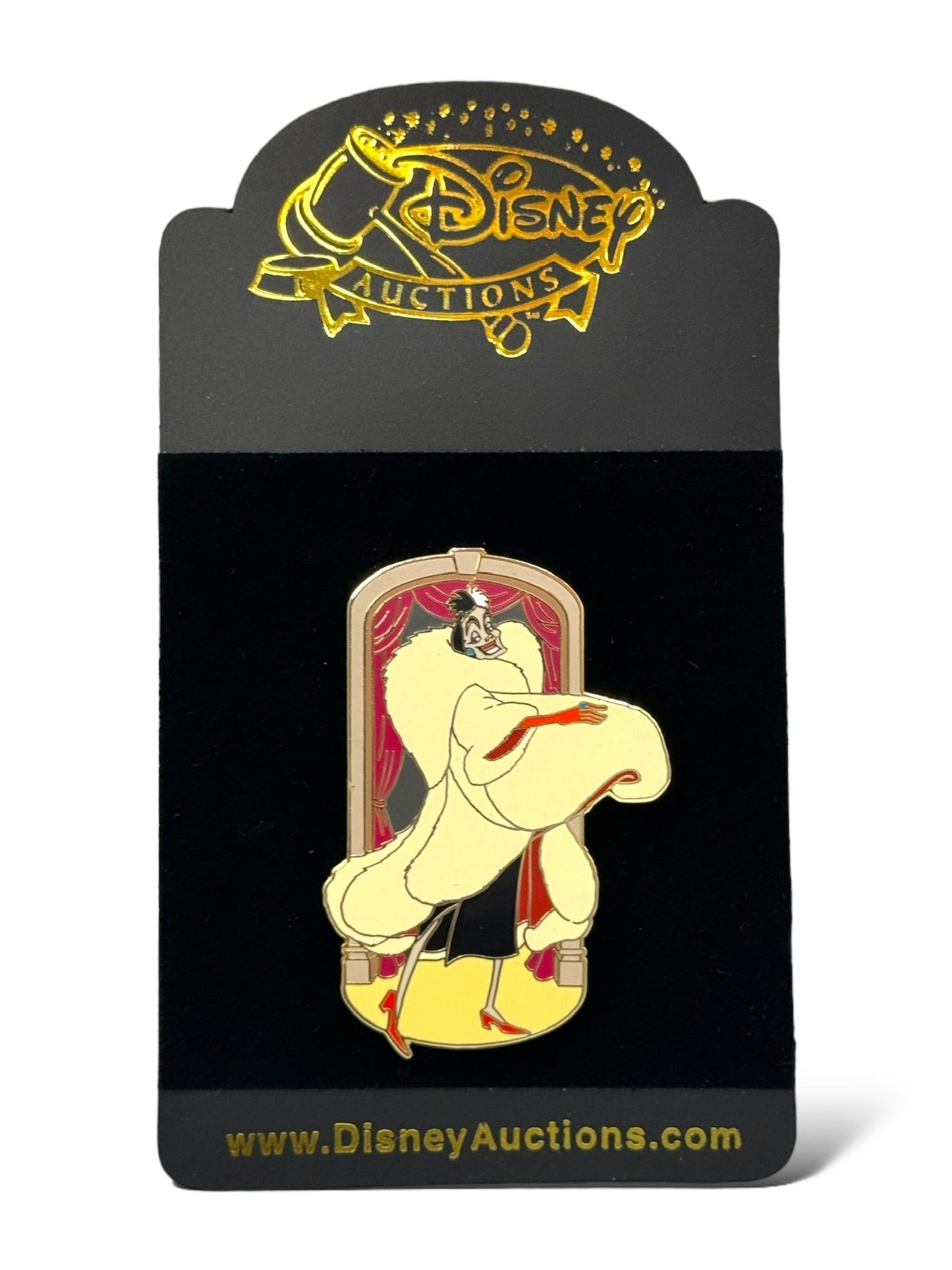 Disney Auctions Cruella Twirling Pin