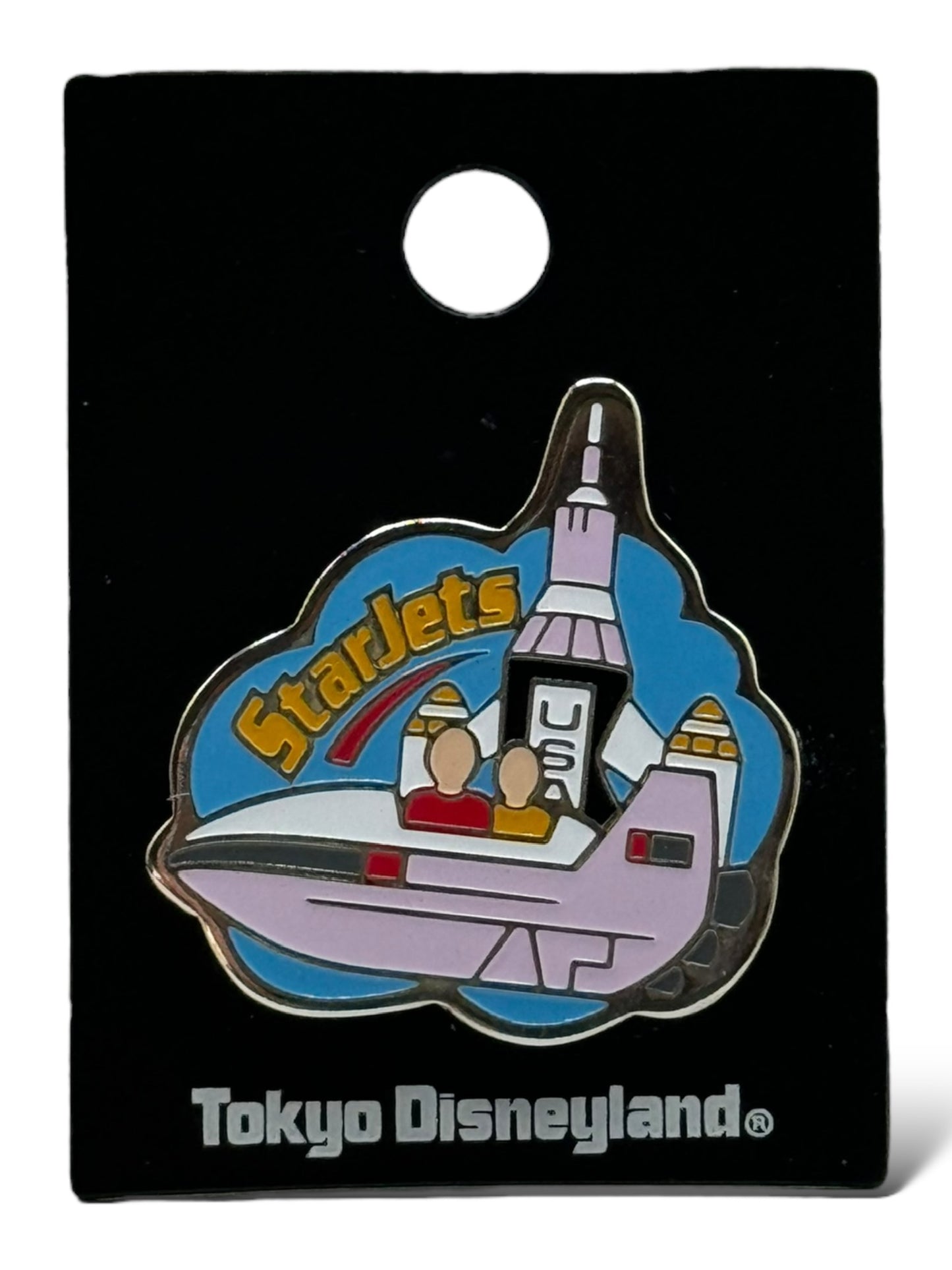 TDR Cutie Attractions StarJets Pin