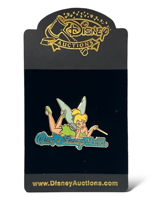 Disney Auctions Tinker Bell on Walt Disney World Sign Pin