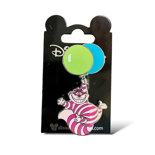 DLRP Character Balloons Cheshire Blue and Green Balloons Pin