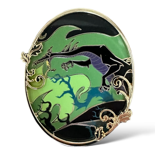 DSSH 65th Anniversary Sleeping Beauty Maleficent Dragon Pin