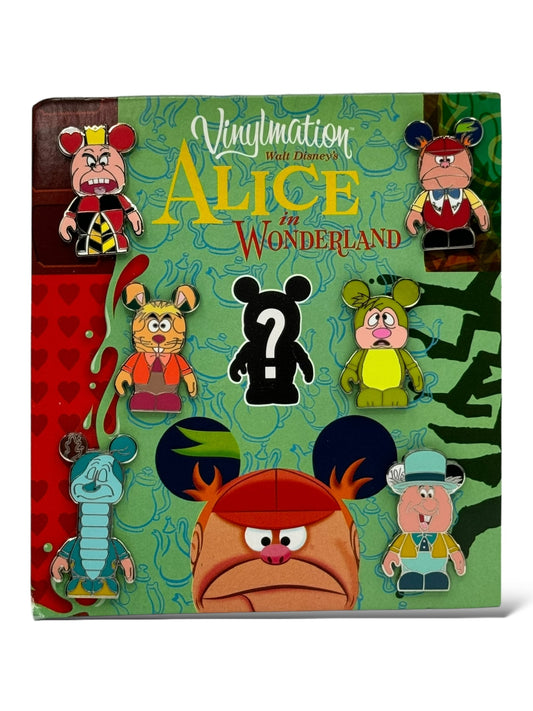 Alice in Wonderland Vinylmation Booster Pin Set