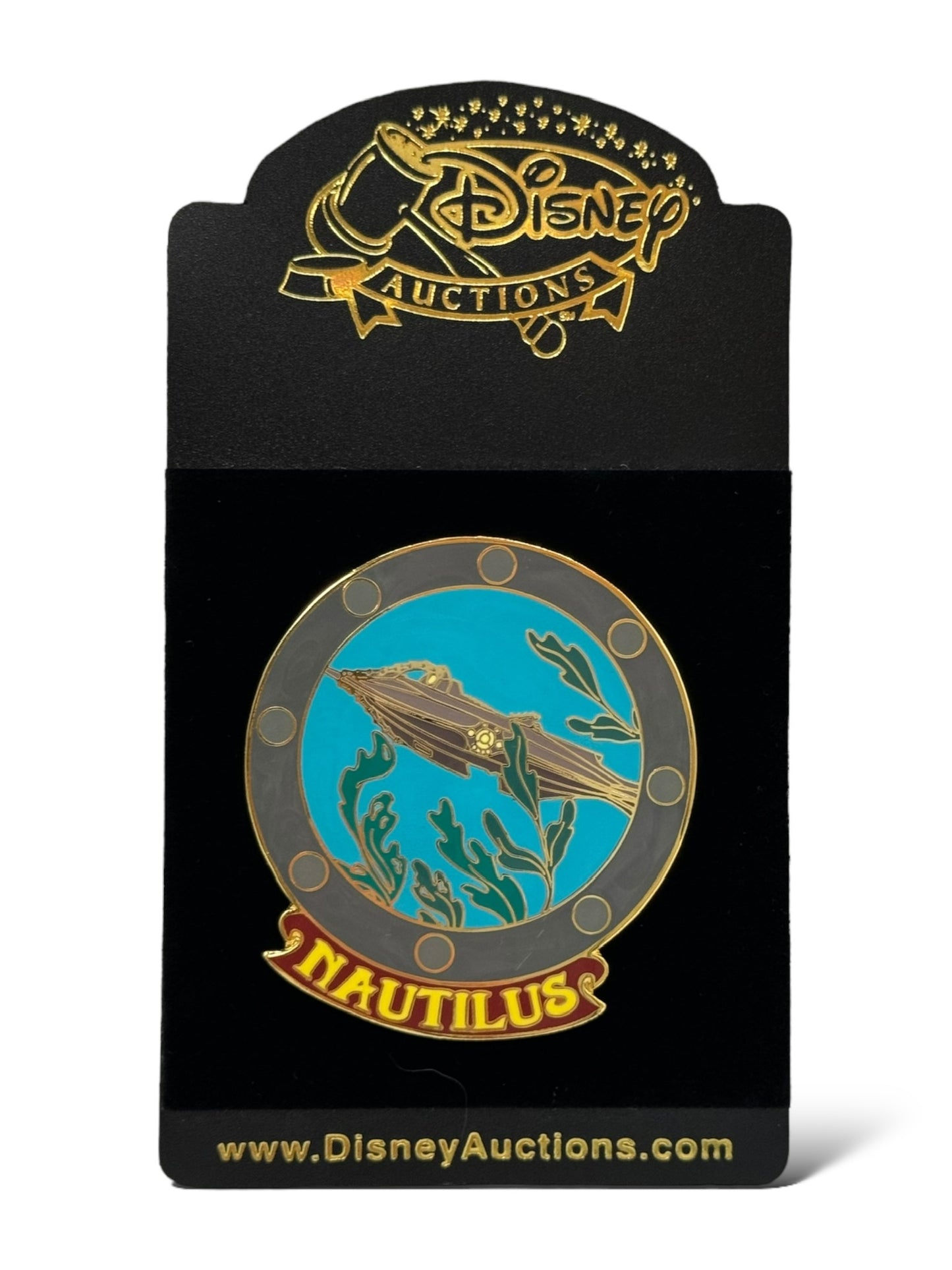 Disney Auctions 20,000 Leagues Under The Sea Porthole Nautilus Pin