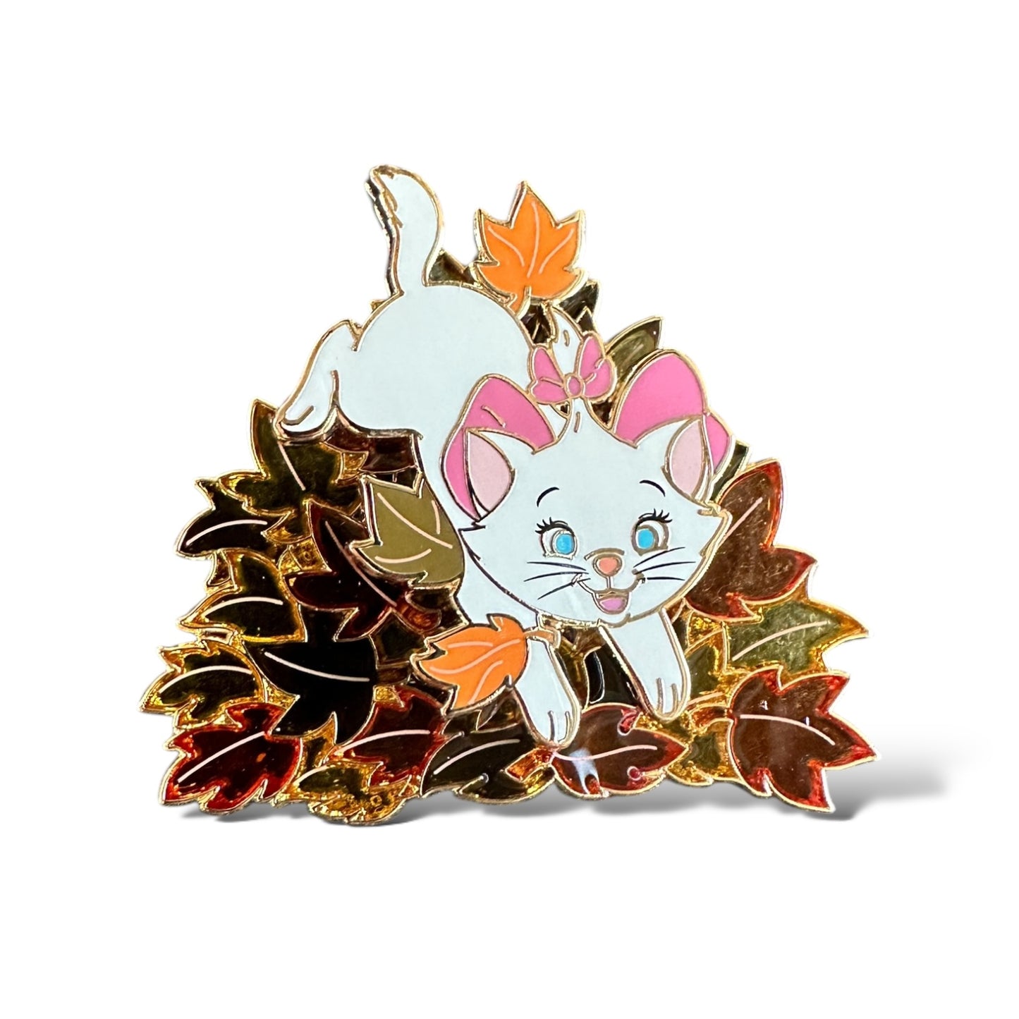 DSSH Jumping in Fall Leaves Marie Pin