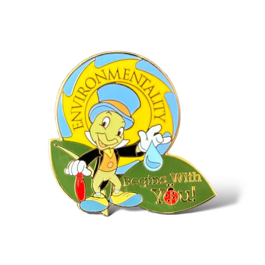 DEC Earth Day 2003 Jiminy Environmentality Begins With You Pin