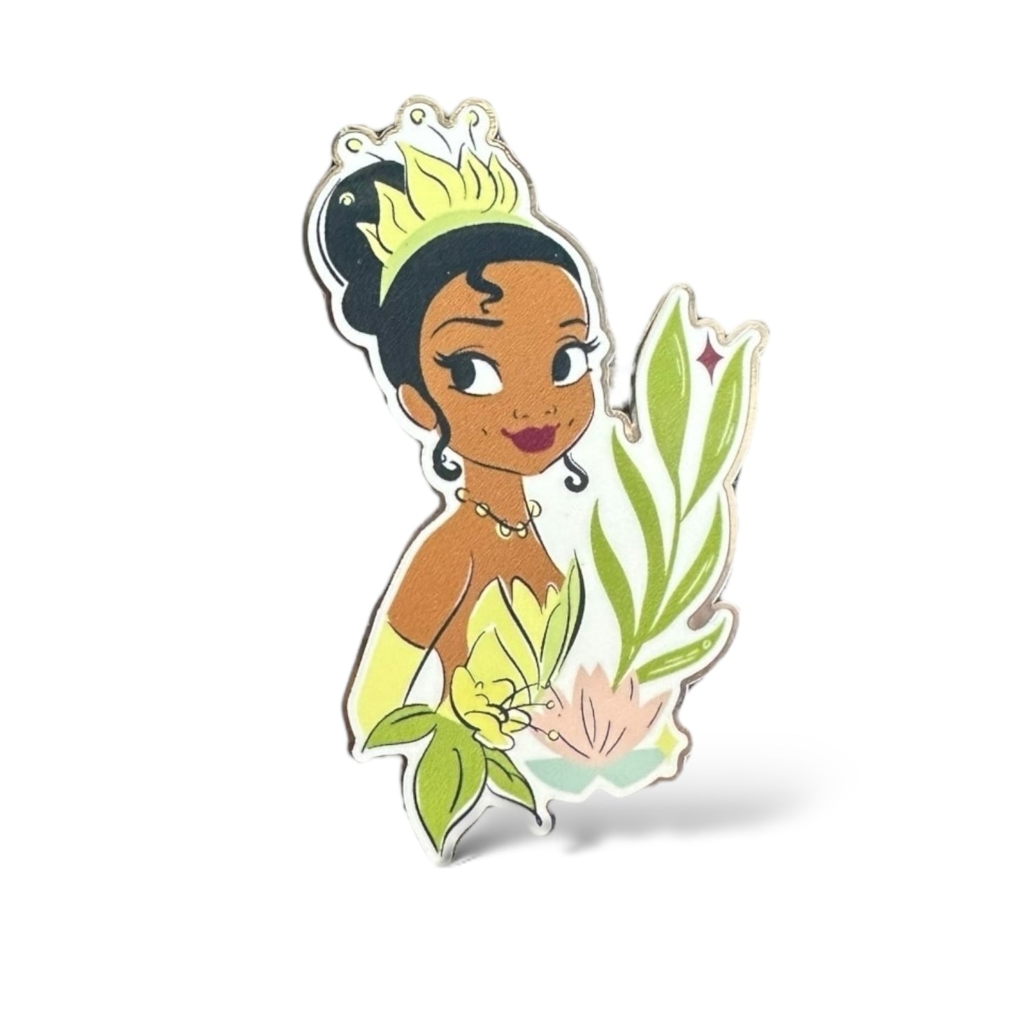 DLRP Floral Princess Tiana Water Lily Pin