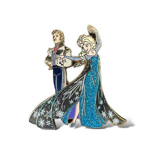 Disney Store Fairytale Designer Heroes and Villains Elsa & Prince Hans Pin