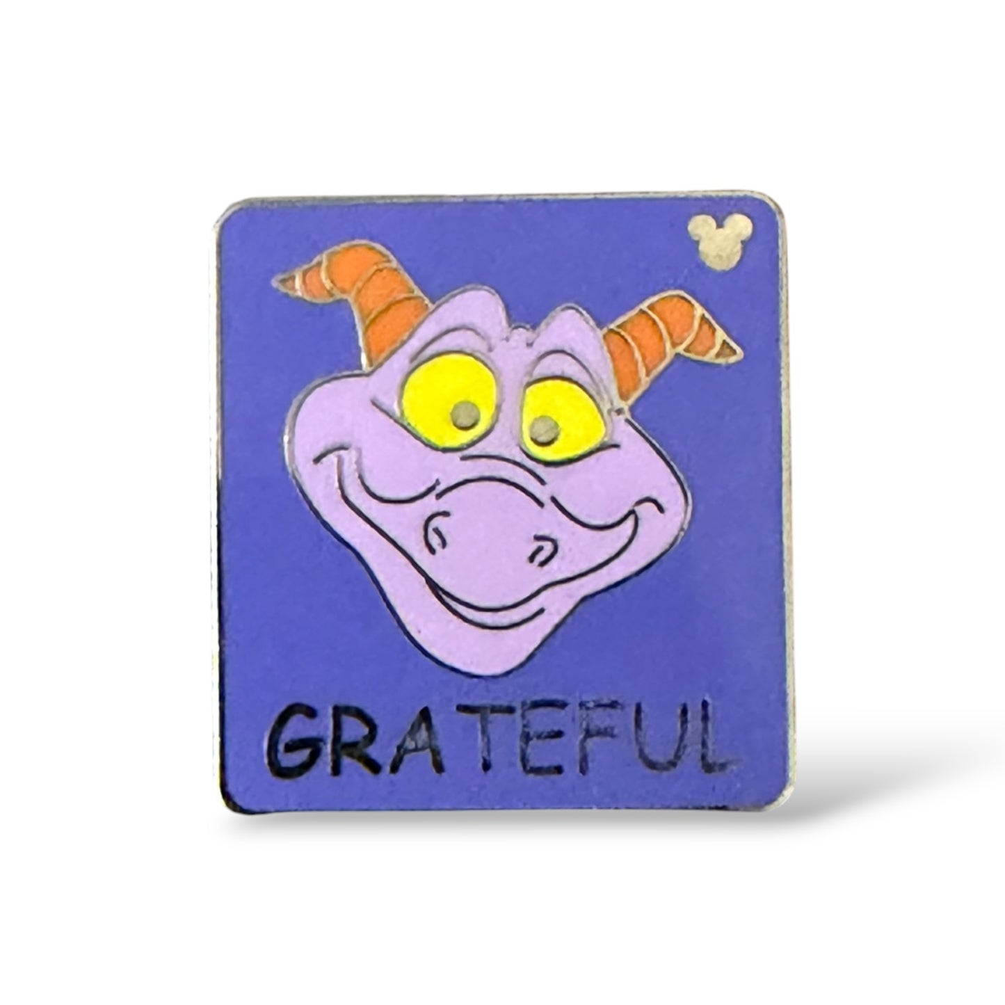Cast Lanyard Figment Emotions Grateful Completer Hidden Mickey Pin