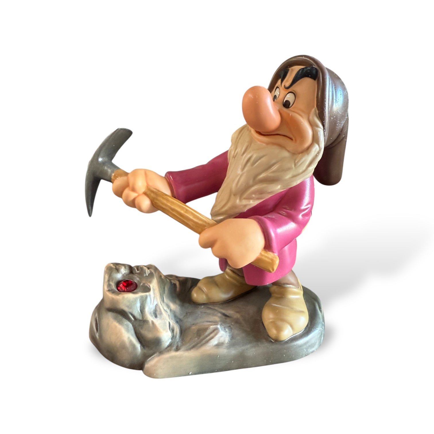 Grumpy Pickaxe Walt Disney Classics Collection With a Shovel or a Pick Grumpy Figurin