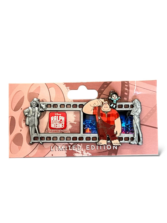 WDI Anniversary Film Strip Ralph Breaks The Internet Pin