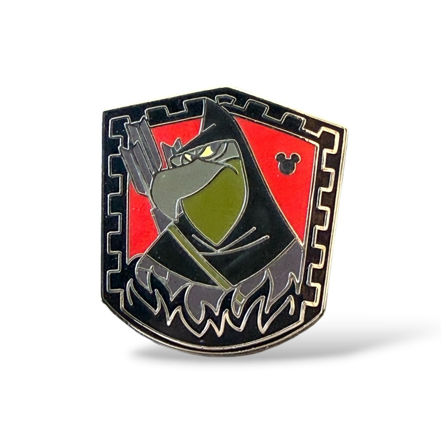 Cast Lanyard Villainous Shield Sidekicks Maleficent Goon Hidden Mickey Pin