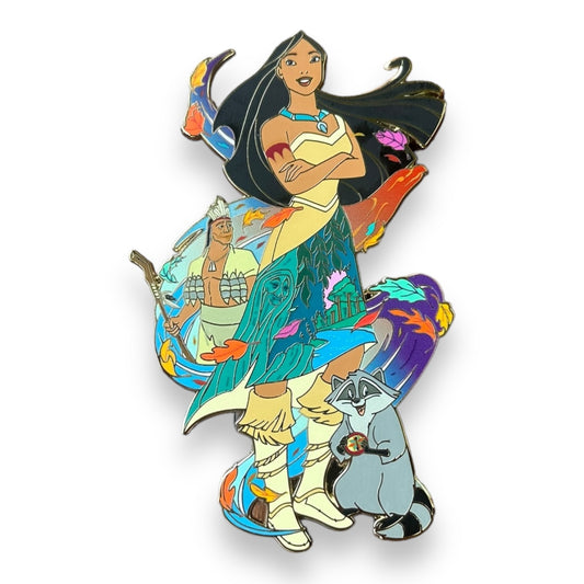 WDI Disney Princess Jumbo Pocahontas Pin