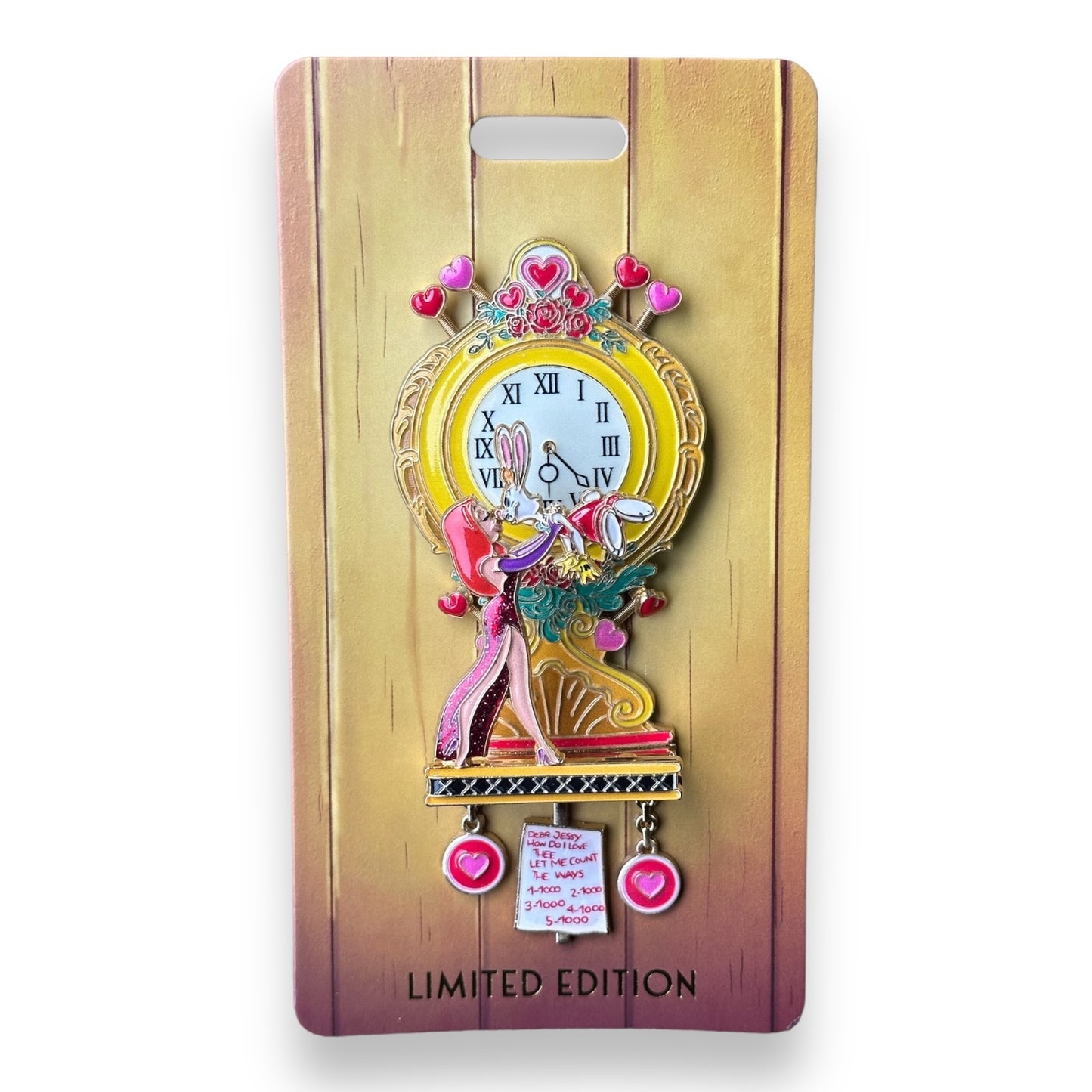 WDI Roger Rabbit Cuckoo Clock Pin