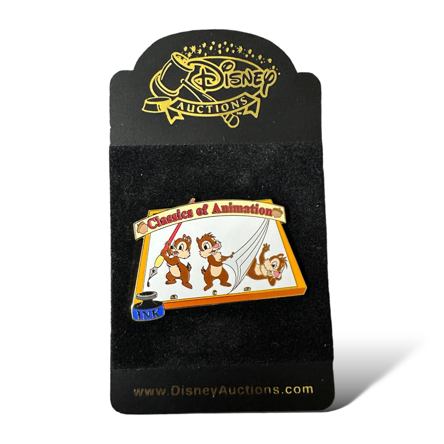 Disney Auctions Classics of Animation Chip n' Dale Pin
