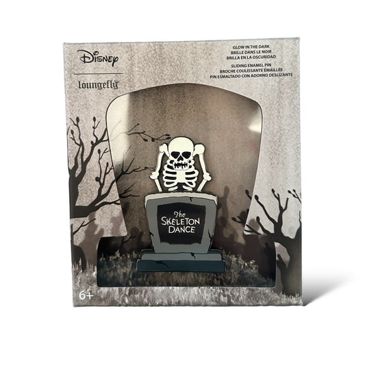 Loungefly The Skeleton Dance Jumbo Pin