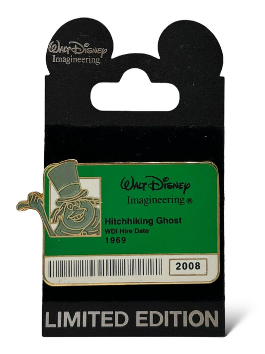 WDI Identification Badge Hitchhiking Ghost Phineas Pin