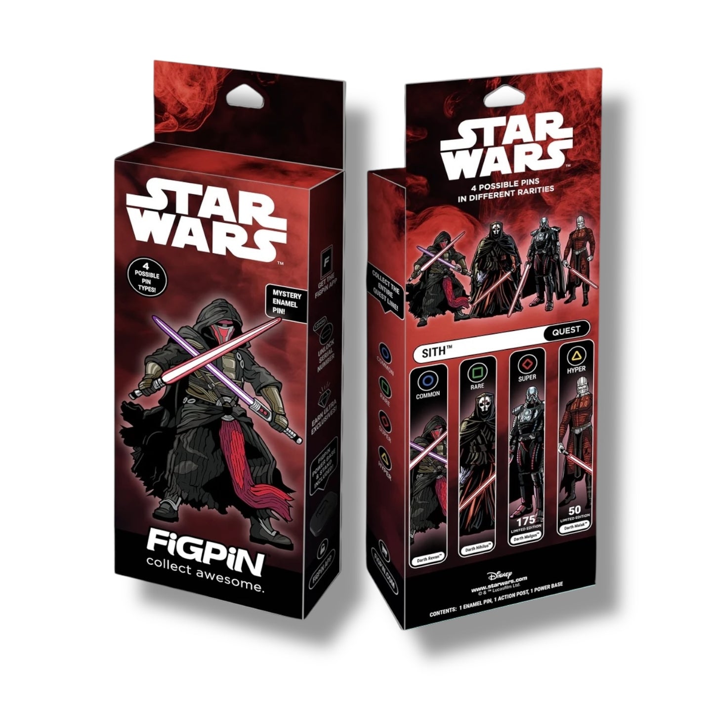 Star Wars Sith Quest Mystery Pin