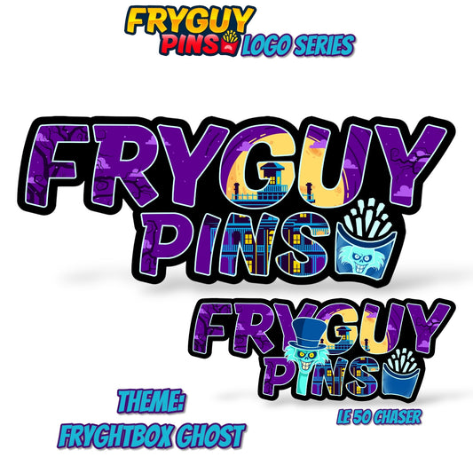 FryGuy Logo FryghtBox Ghost Pin