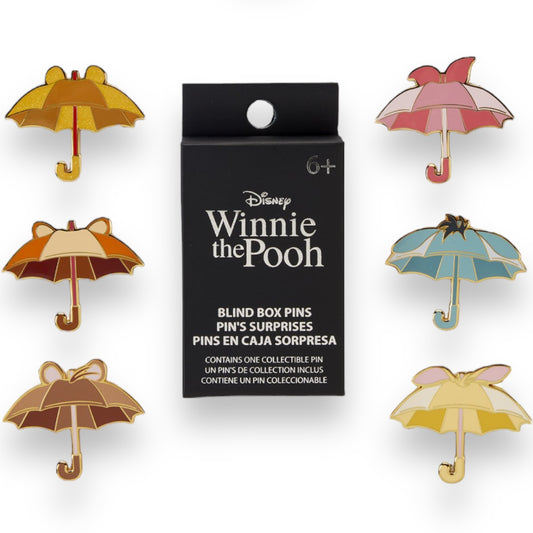Winnie The Pooh Umbrella Characters Mystery Pin