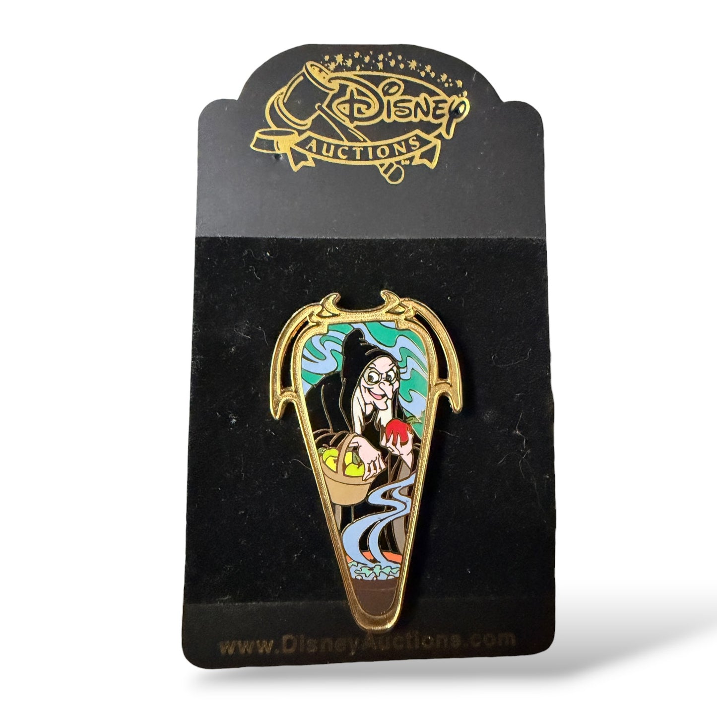 Disney Auctions Art Nouveau Old Hag Pin