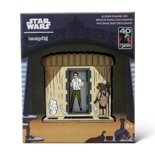 Loungefly 40th Anniversary Return of The Jedi Han in Carbonite Jumbo Pin