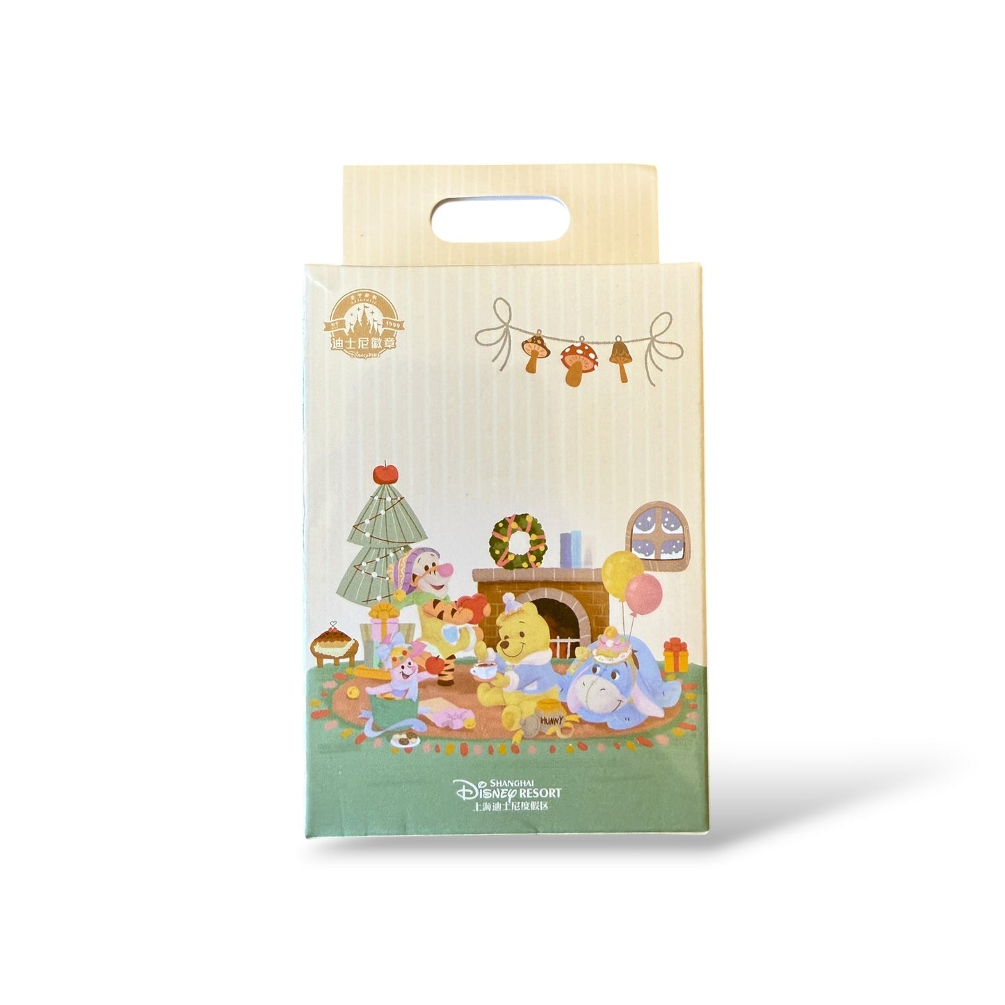 SDR Pooh and Friends Christmas Party Mystery PIn Box