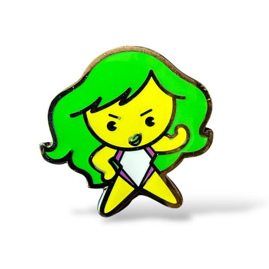 Disney Parks Marvel Kawaii Art Mystery She-Hulk Pin