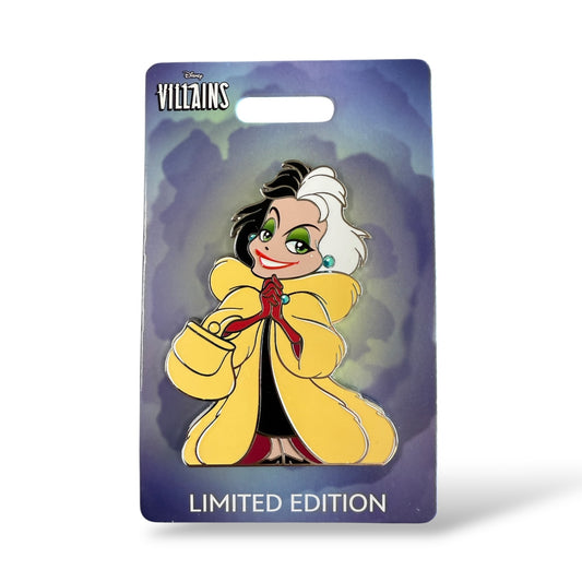 WDI Chibi Villains Cruella Pin